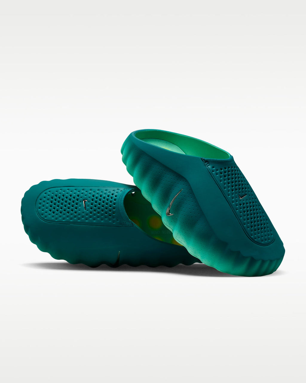 NIKE MIND 001 MEN'S PREGAME MULES “GEODE TEAL LIGHT MENTA” - bamn.
