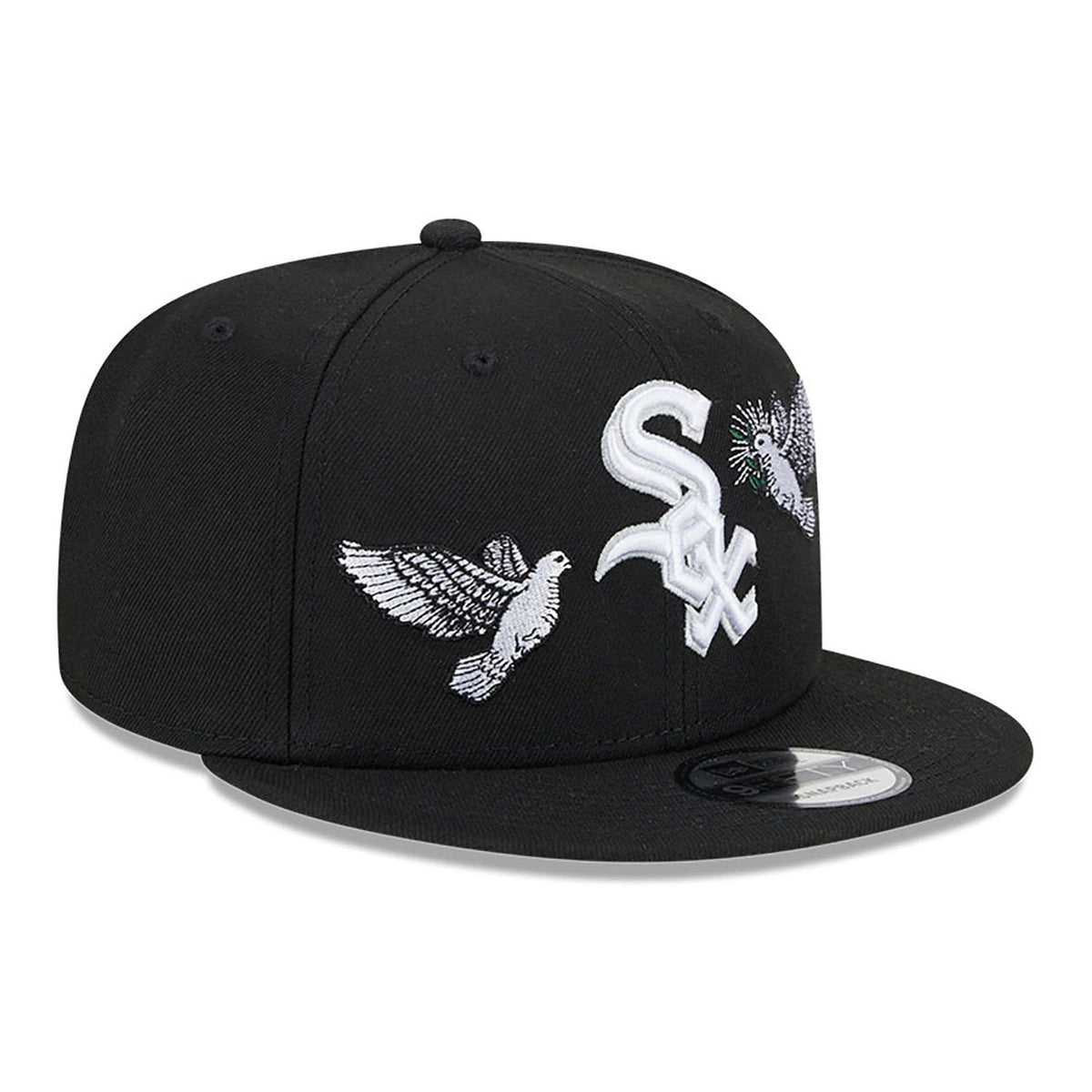 Los Angeles Dodgers 9FIFTY Peace Black Cap - bamn.