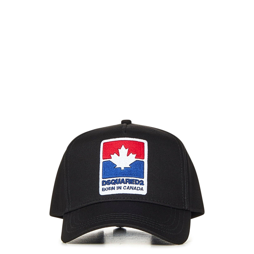 Black Dsquared2 Cappello Baseball Cap - bamn.