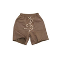 Plain cotton sweat shorts - bamn.