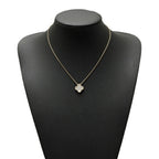 White Clover Stainless Steel Necklace – A Statement of Elegance - bamn.