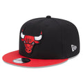 Chicago Bulls 9FIFTY Contrast Side Patch Black/Red Cap - bamn.
