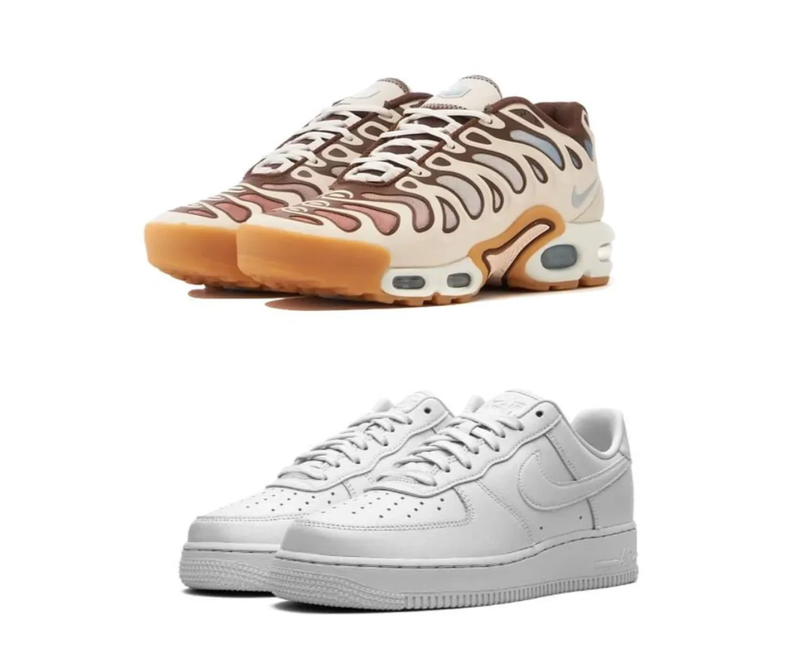 Nike AirMax Plus Drift “Phantom” x Airforce 1 - bamn.