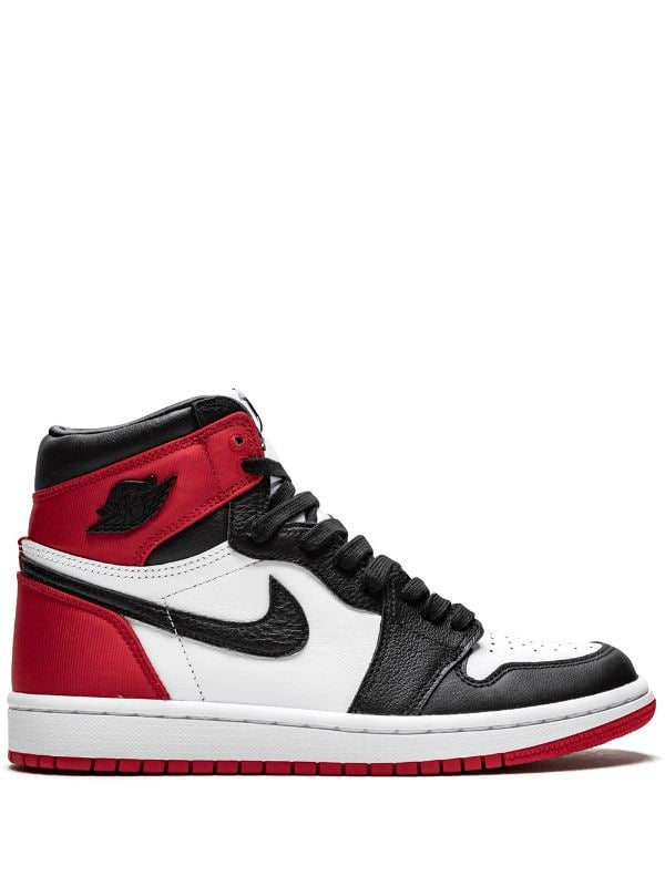 Air Jordan 1 High OG "Satin Black Toe" sneakers - bamn.