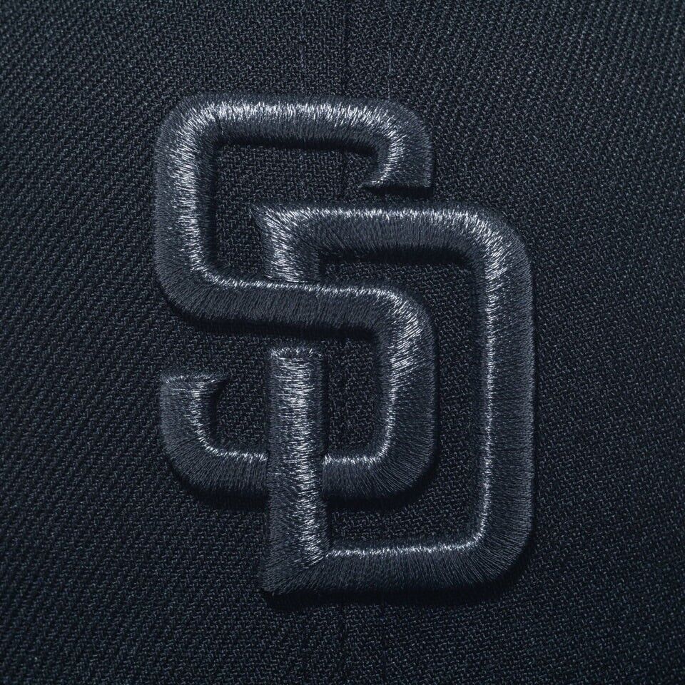 NEW ERA 59 Fifty Black Snake San Diego Padres - bamn.