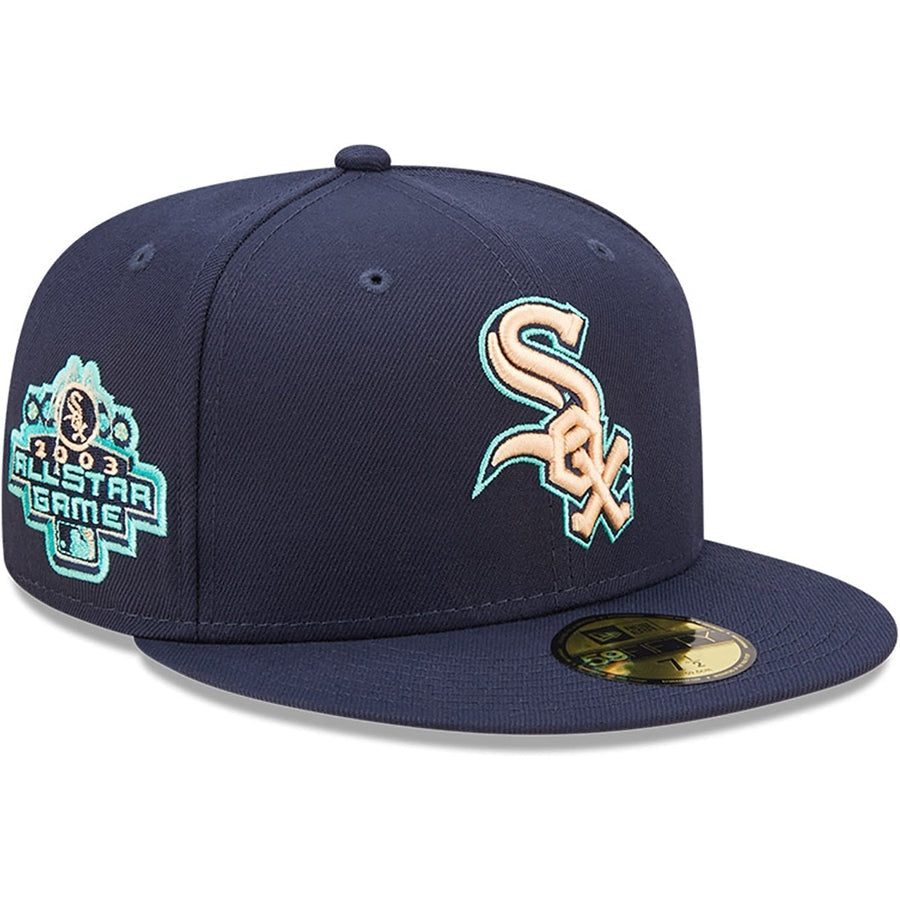 New Era x Lids HD Chicago White Sox Oceanside Peach 59FIFTY Fitted Cap - bamn.