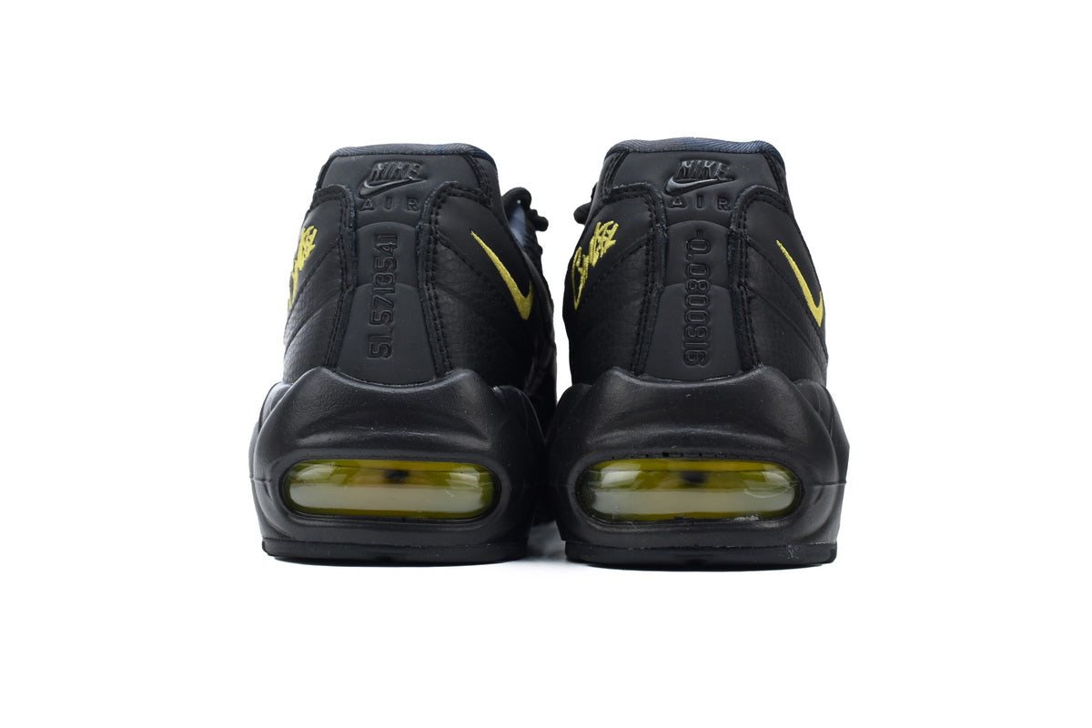 Corteiz x Air Max 95 SP Black Tour Yellow - bamn.