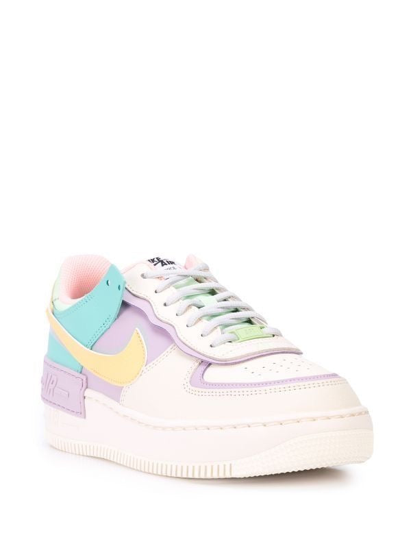 Air Force 1 Shadow "Pale Ivory/Pastel Multicolor" sneakers