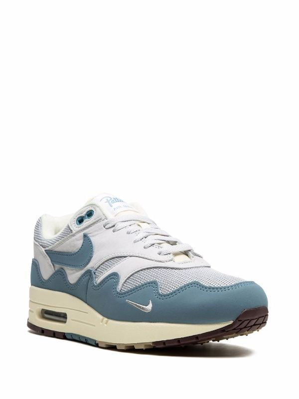 Nike x Patta Air Max 1 "Noise Aqua" sneakers - bamn.