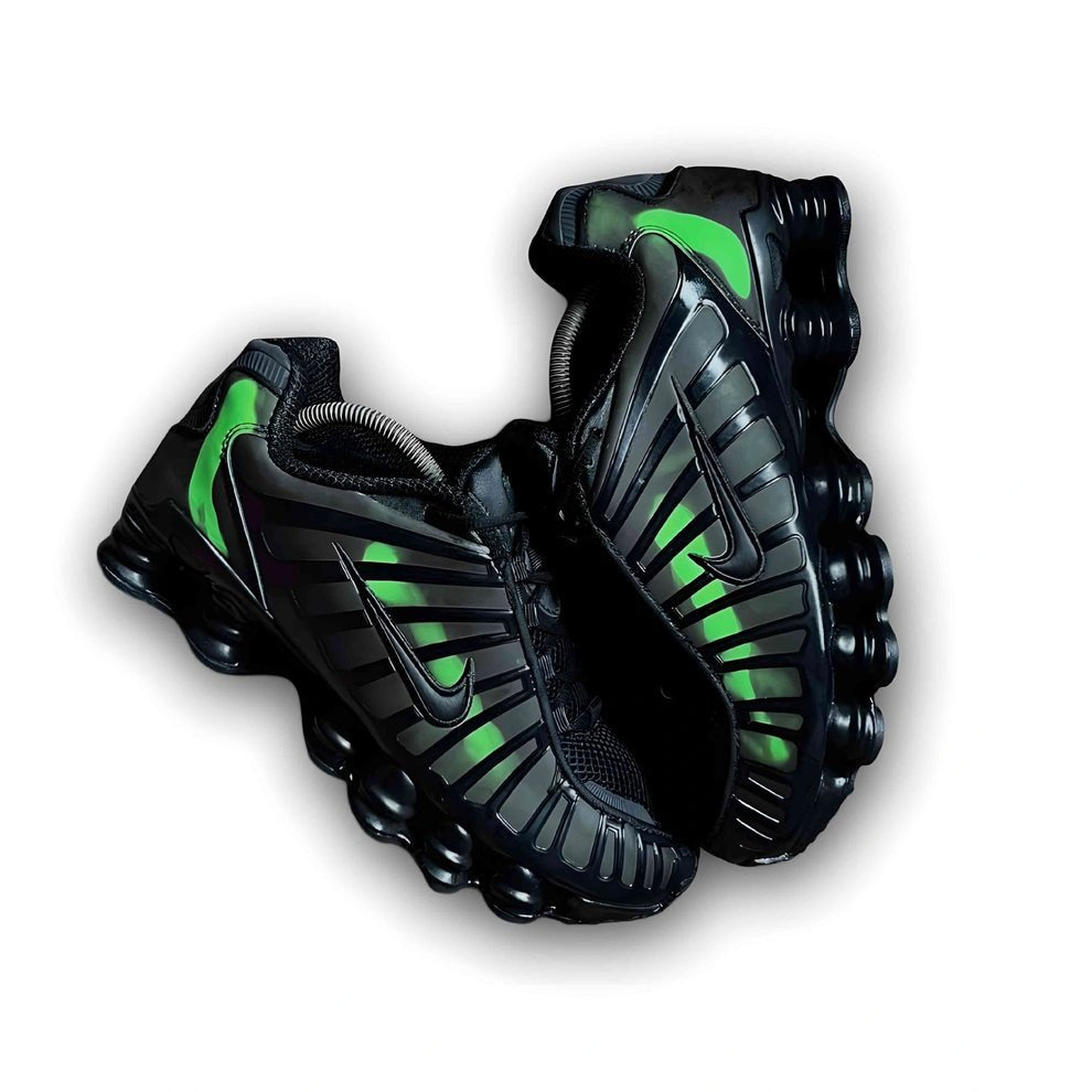 Nike shox Tl thermoreactive green & black colour change - bamn.