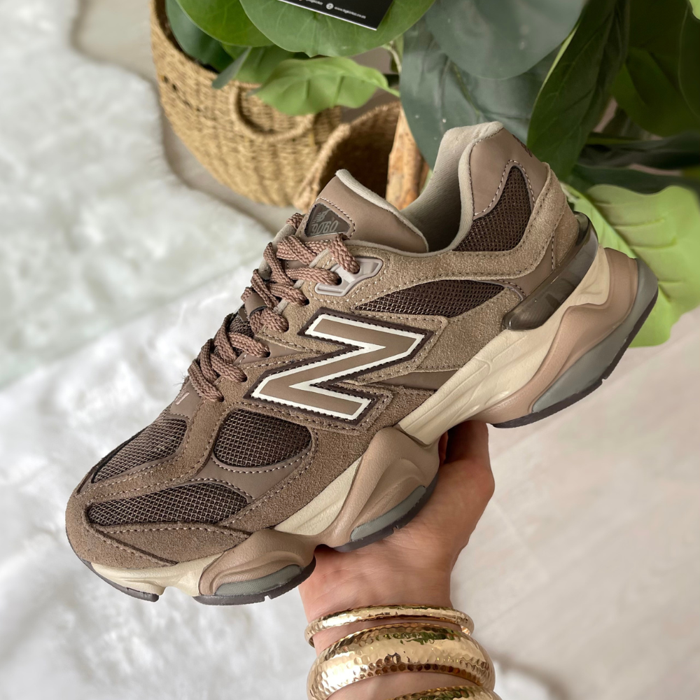 New Balance 9060 Mushroom Brown - bamn.