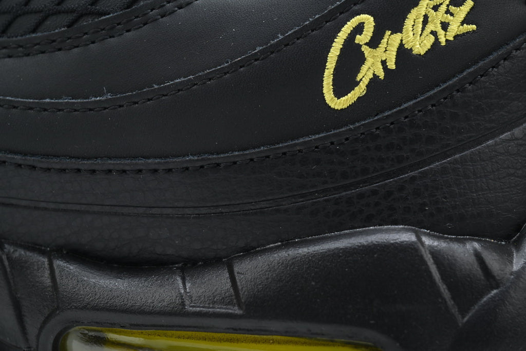 Corteiz x Air Max 95 SP Black Tour Yellow - bamn.
