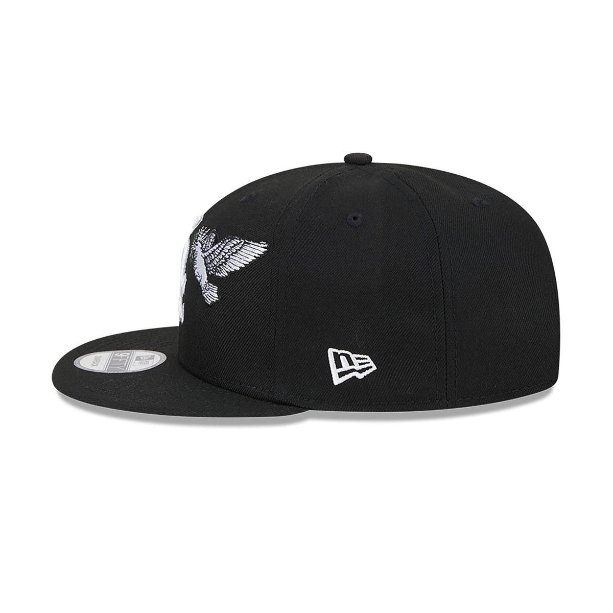 Los Angeles Dodgers 9FIFTY Peace Black Cap - bamn.