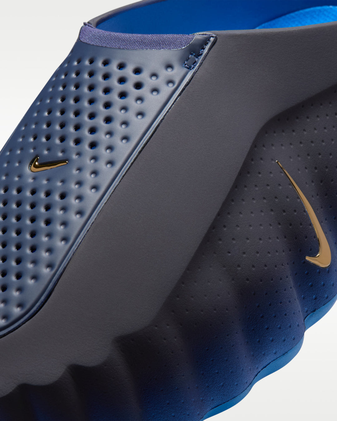 NIKE MIND 001 MEN'S PREGAME MULES “BLACKENED BLUE” - bamn.