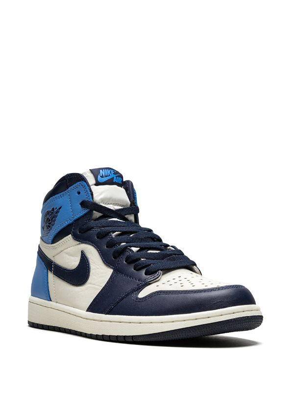Air Jordan 1 Retro High OG "Obsidian/University Blue" - bamn.