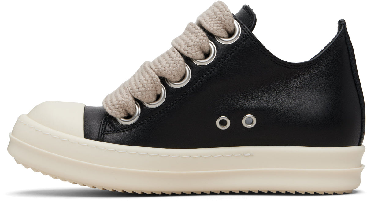 Rick Owens Jumbolace leather sneakers - bamn.