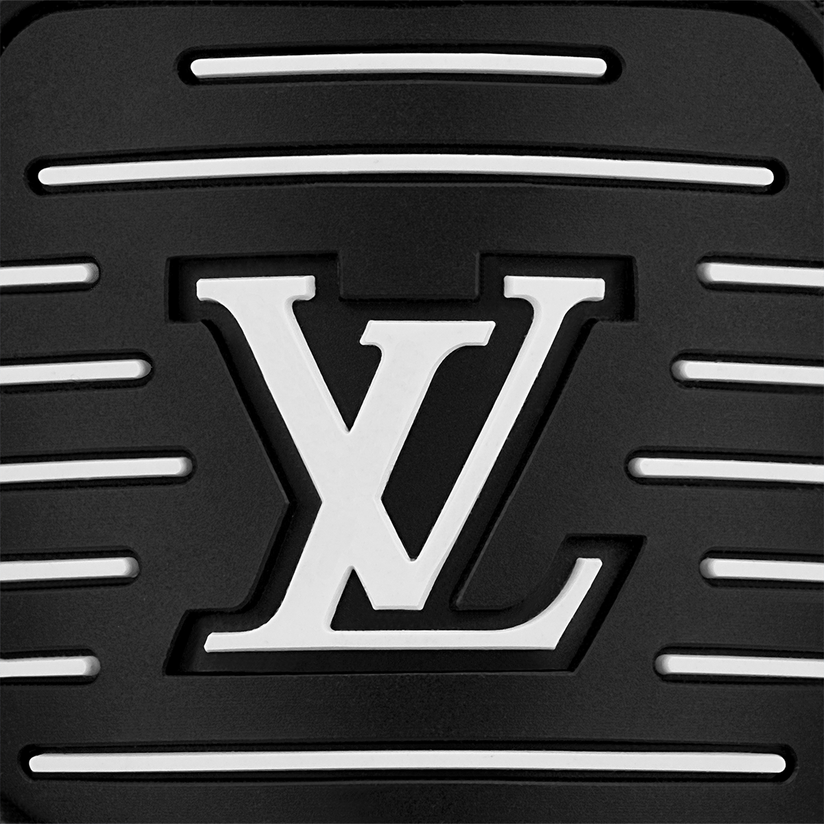 LOUIS VUITTON LV TRAINER WHITE BLACK FULLY BOXED - bamn.