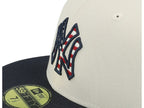 New York Yankees Mlb24 July4 59FIFTY Stone/Navy Fitted - New Era - bamn.