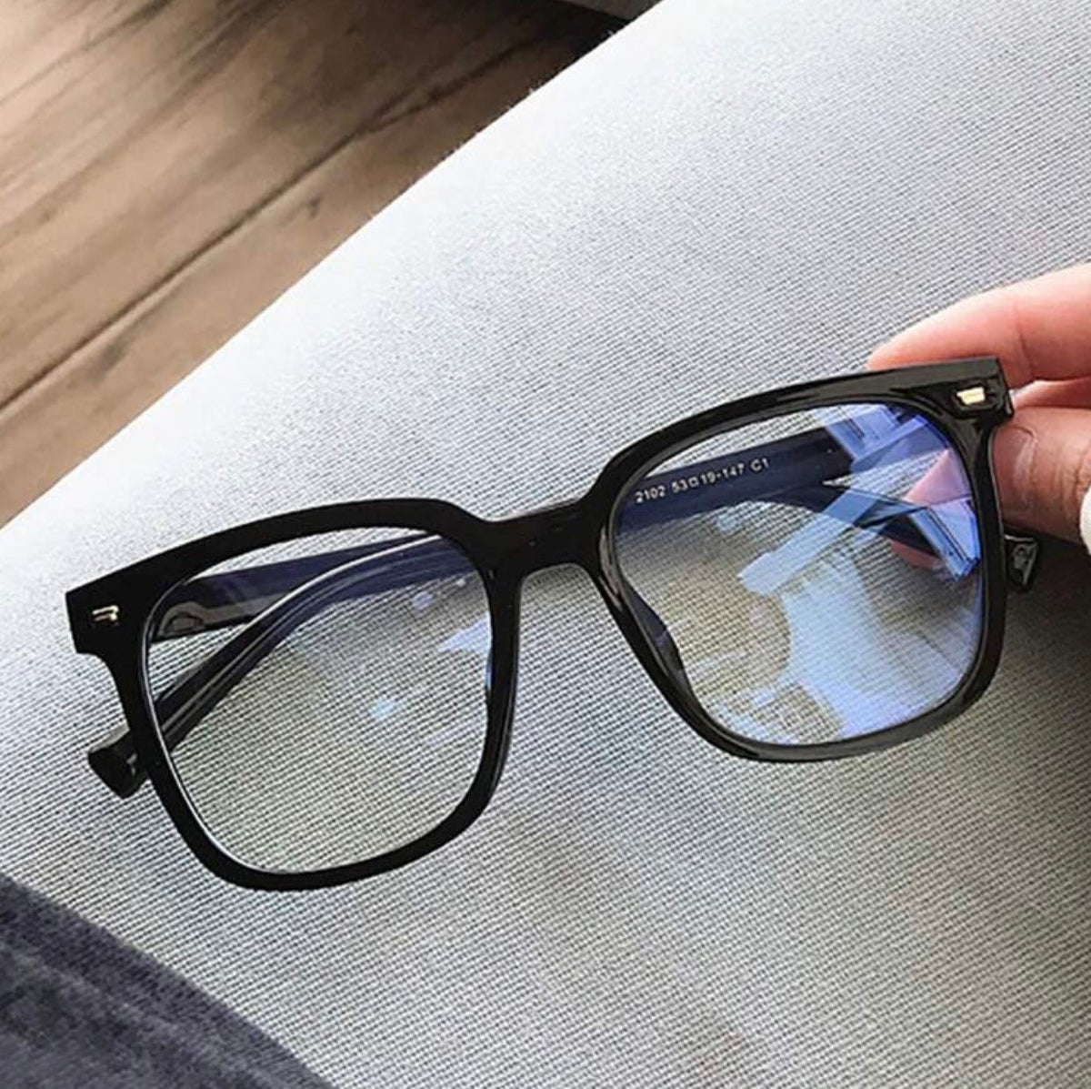Blue light nerd glasses - bamn.