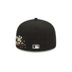 NEW 2024 CHERRY BLOSSOM Embroidered ATLANTA BRAVES Dodgers 59FIFTY Baseball Cap MLB - bamn.