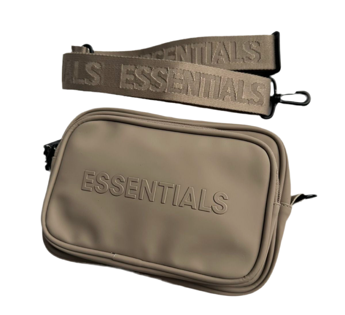 Cross body essentials fear of god (khaki) side bag - bamn.