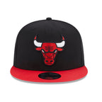 Chicago Bulls 9FIFTY Contrast Side Patch Black/Red Cap - bamn.
