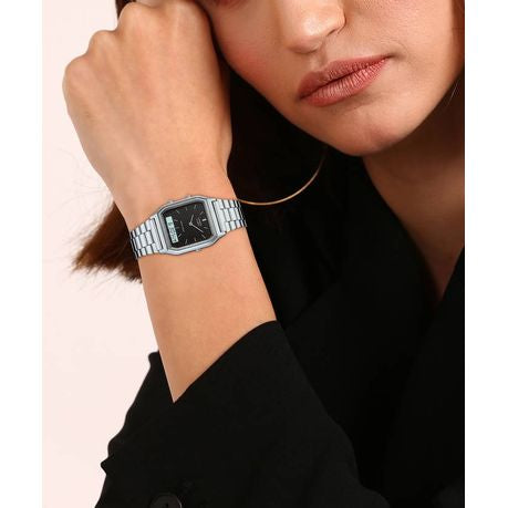Casio Mens AQ230A-1DMQ Anadigital Watch - bamn.