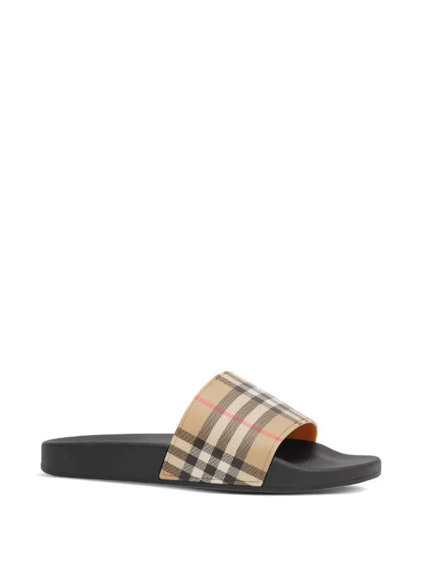 BURBERRY VINTAGE CHECK SLIDES - bamn.