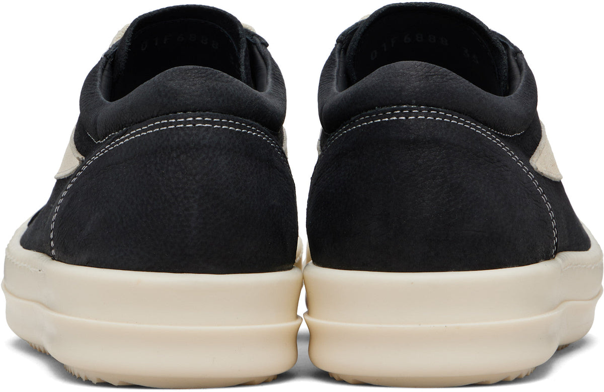 RICK OWENS Black Temple Vintage Sneakers - bamn.
