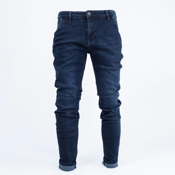 Faded Blue Washed Denim Jeans - bamn.