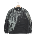 Men Faded Concrete Sweater - bamn.