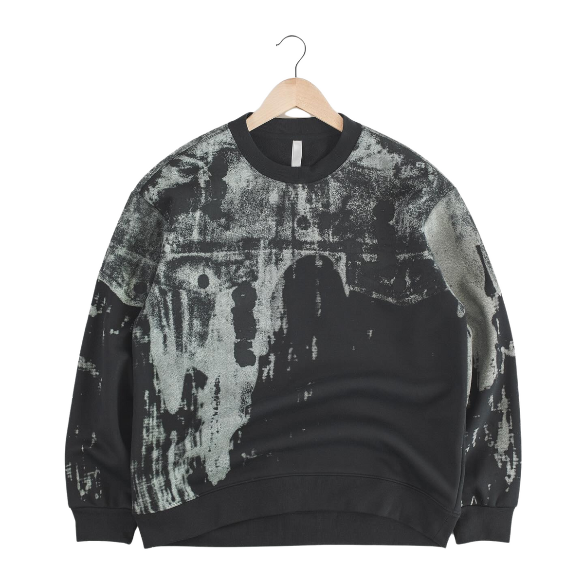 Men Faded Concrete Sweater - bamn.