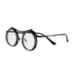 Black Round Frame Glasses - bamn.