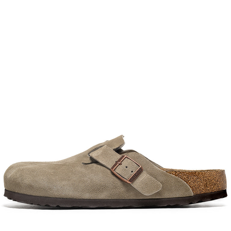 BIRKENSTOCK BOSTON SOFT FOOTBED SUEDE - bamn.