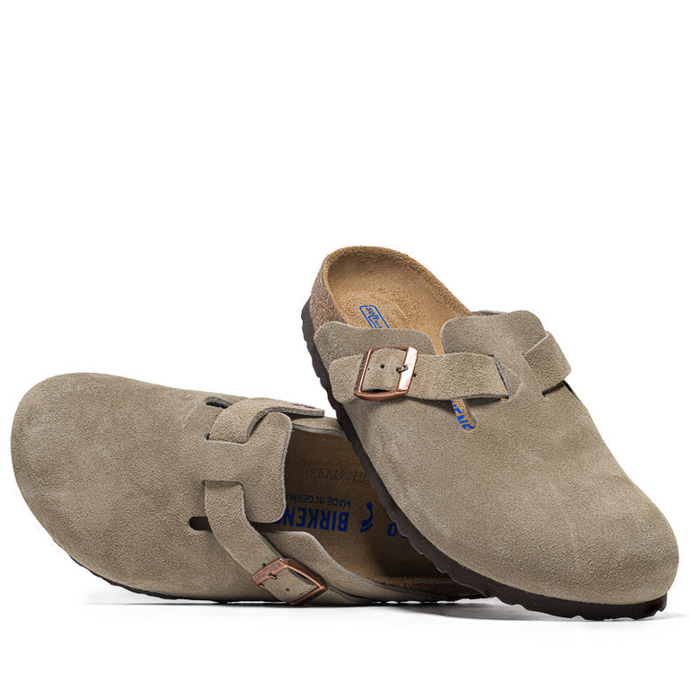 BIRKENSTOCK BOSTON SOFT FOOTBED SUEDE - bamn.