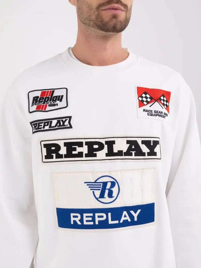 Replay Crewneck Sweatshirt - bamn.