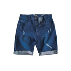 Men's Ice Cut Off Distressed Denim Short - bamn.