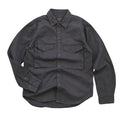 Men's Charcoal Grey Long Sleeve Shirt - bamn.