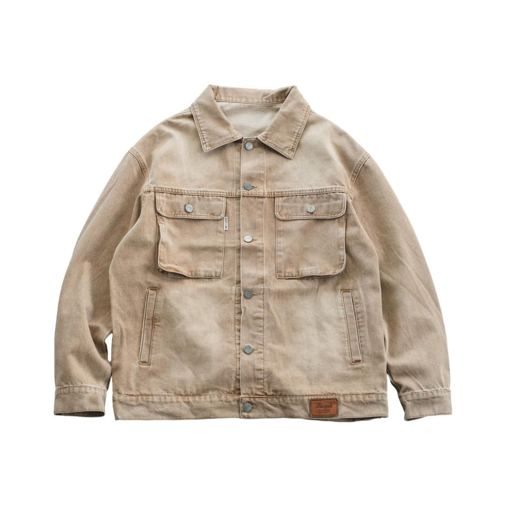 Men's Classy Denim Jacket - bamn.