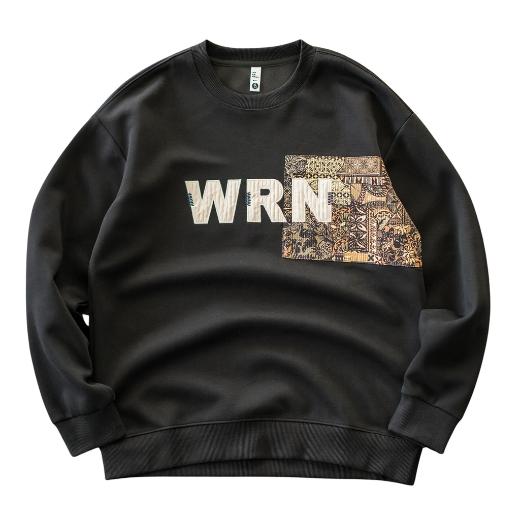 Men's Patchwork Embroidered Sweatshirt - bamn.