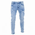 Men's slim fit Denim Washed Jeans - bamn.