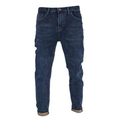 Men's slimfit denim frayed jeans - bamn.