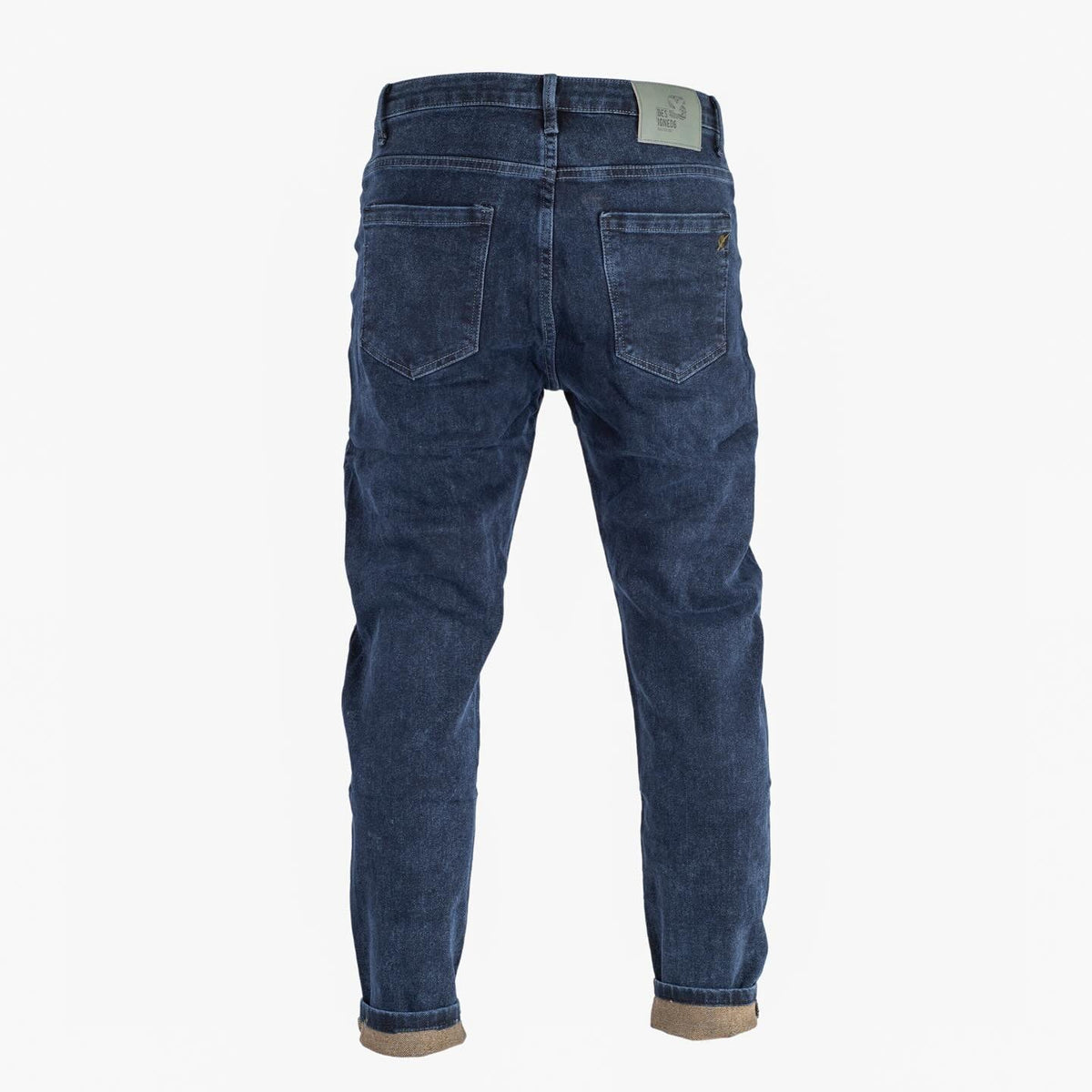 Men's slimfit denim frayed jeans - bamn.