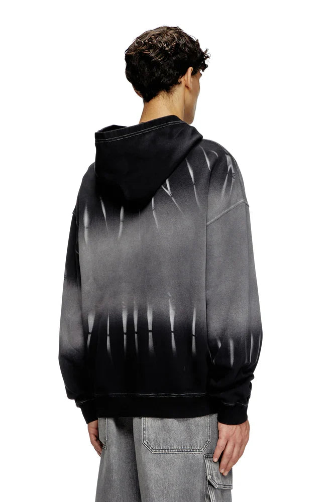 Diesel Tie-Dyed Hoodie - bamn.