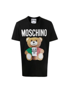Moschino Italian Teddy Cotton T-shirt - bamn.
