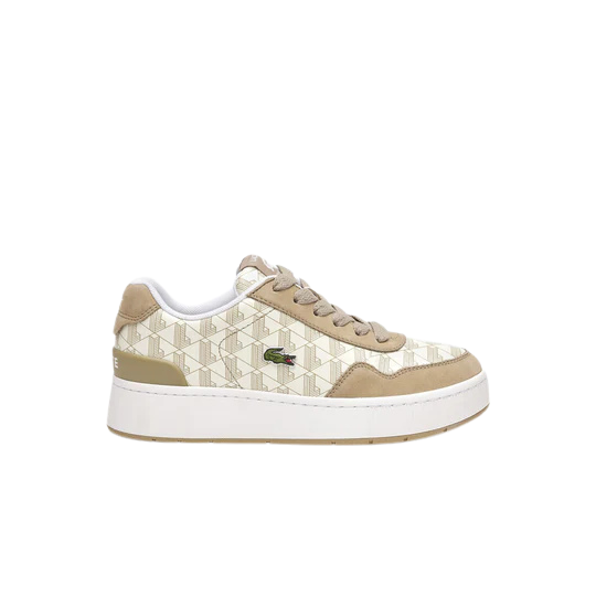 Lacoste Ace Clip Leather Monogram Sneakers - bamn.
