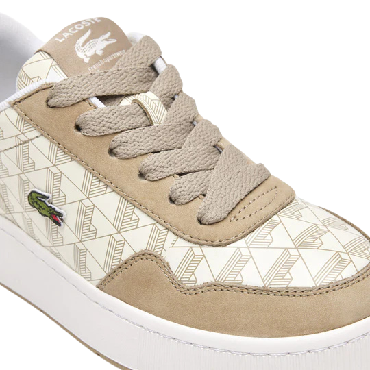 Lacoste Ace Clip Leather Monogram Sneakers - bamn.