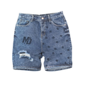 Urban Stamp Denim Shorts - bamn.