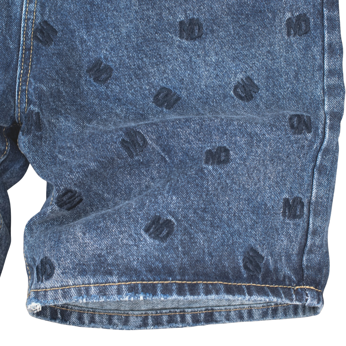 Urban Stamp Denim Shorts - bamn.