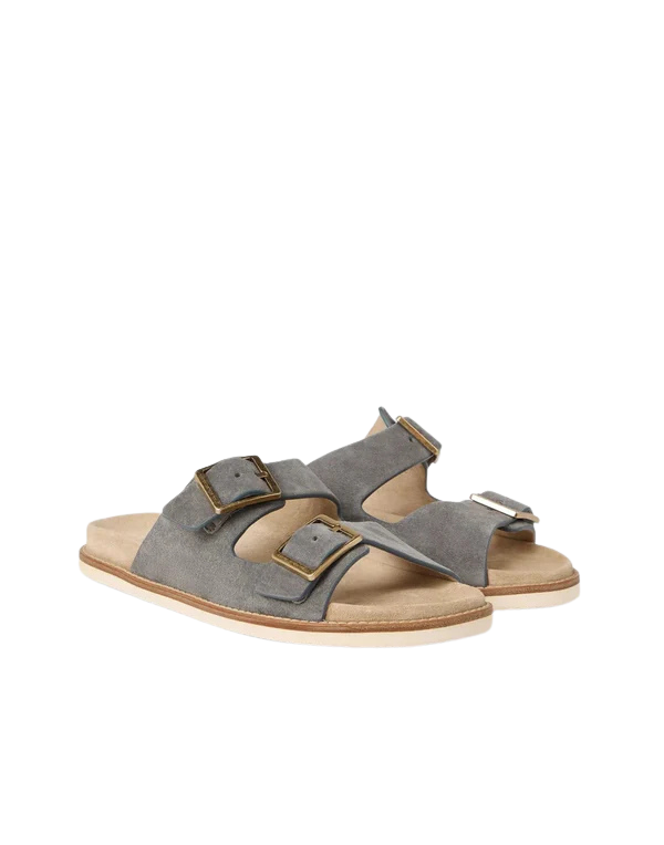Brunello Cucinelli Double-Buckle Sandals - bamn.